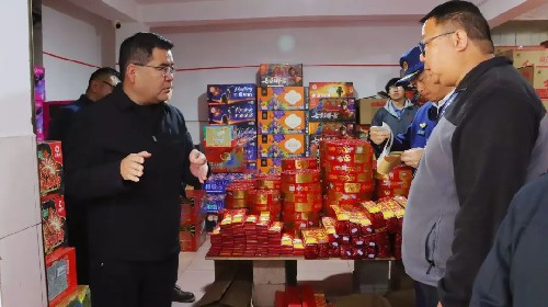 施忠誠(chéng)帶隊(duì)檢查春節(jié)安全生產(chǎn)工作